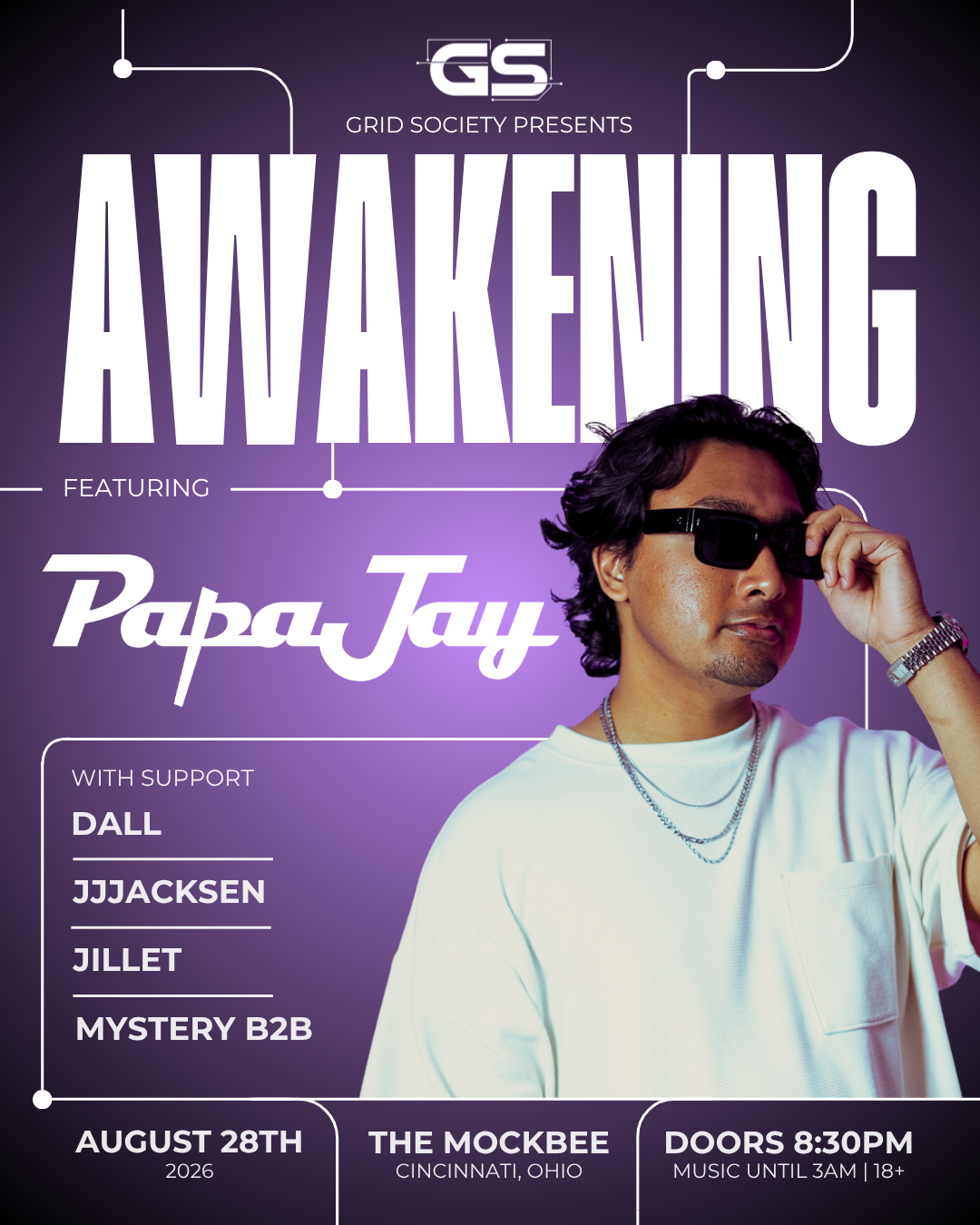 Grid Society Awakening - August 28, 2026 at The Mockbee